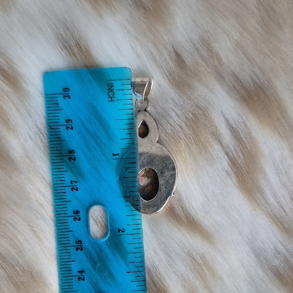 🌙Silver Spiny Oyster Necklace Pendant - Picture 4 of 5